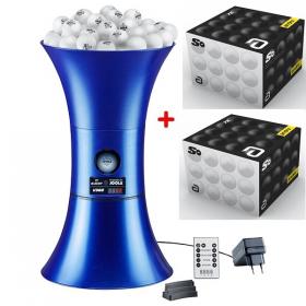 Joola robot TT Buddy V300 blue + balls poly S 40+ 2b.